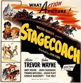 Stagecoach Blu-ray John Wayne